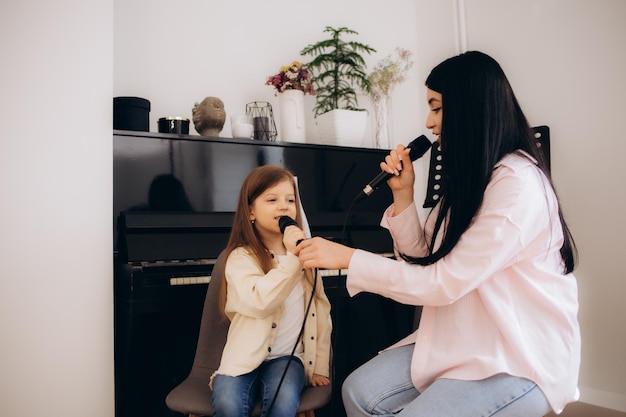 Professional vocal instructor teaching singing lessons in Malaysia studio